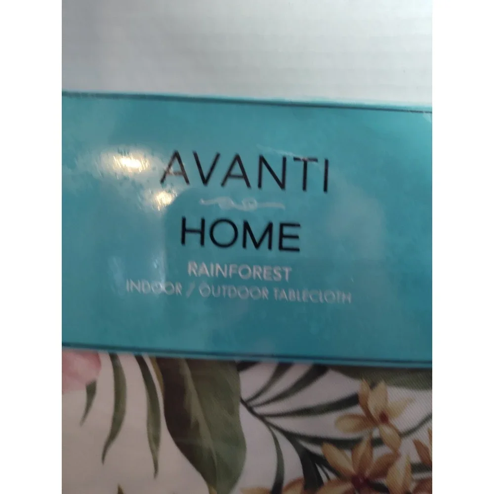 Avanti‎ Home Rainforest Indoor Outdoor Tablecloth 60